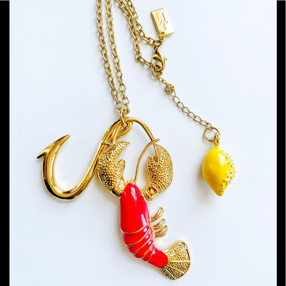 Lilly Pulitzer Lobster Necklace